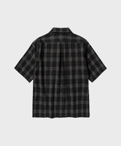 NONBLANK(ノンブランク)の「フランネルオンブレチェックHSシャツ_DARK GREY(シャツ/ブラウス・メンズ・ダークグレー・SMALL/MEDIUM/LARGE/X-LARGE)」の2枚目の写真
