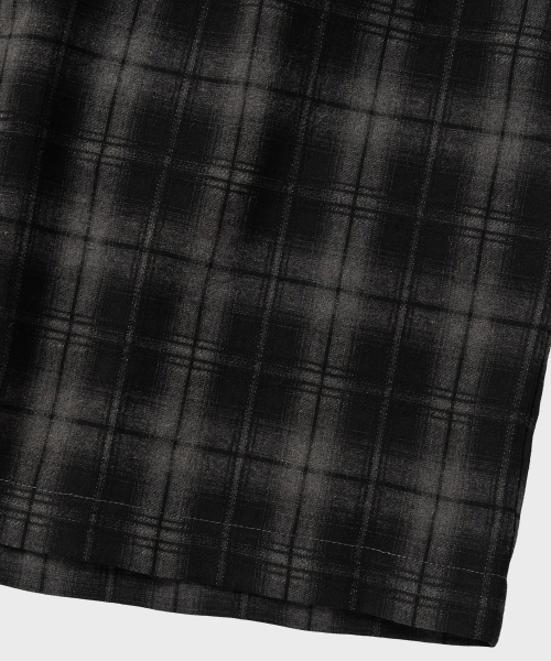NONBLANK(ノンブランク)の「フランネルオンブレチェックHSシャツ_DARK GREY(シャツ/ブラウス・メンズ・ダークグレー・SMALL/MEDIUM/LARGE/X-LARGE)」の6枚目の写真