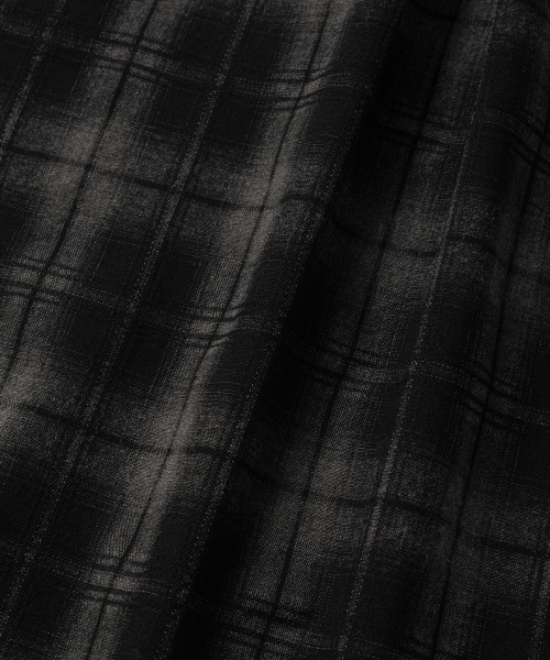 NONBLANK(ノンブランク)の「フランネルオンブレチェックHSシャツ_DARK GREY(シャツ/ブラウス・メンズ・ダークグレー・SMALL/MEDIUM/LARGE/X-LARGE)」の10枚目の写真