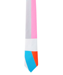 giraffe | メッセージタイ WHITE×PINK(ネクタイ)