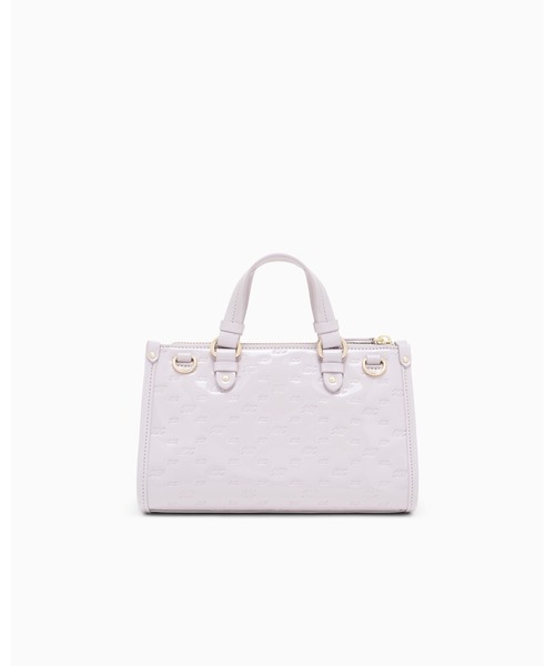 ARMANI EXCHANGE(アルマーニエクスチェンジ)の「【A|X アルマーニ エクスチェンジ】オールオーバーロゴ パテントスモールハンドバッグ(ハンドバッグ・レディース・ブラック・FREE)」の15枚目の写真