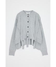 TAPE DRAPE CARDIGAN