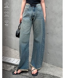 CROSS WAIST WIDE STRAIGHT(S) / クロスウエストワイドストレート