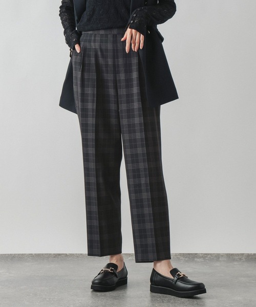 GLOBAL WORK(グローバルワーク)の「ウツクシルエットテーパードパンツ/816132(その他パンツ・レディース・ブルー系その他/グレー系その他/モカ/チャコールグレー/ブラック/ネイビー・X-SMALL/SMALL/MEDIUM/LARGE/X-LARGE/M-Long/XL-Long/L-Long/S-Long/XX-LARGE)」の6枚目の写真