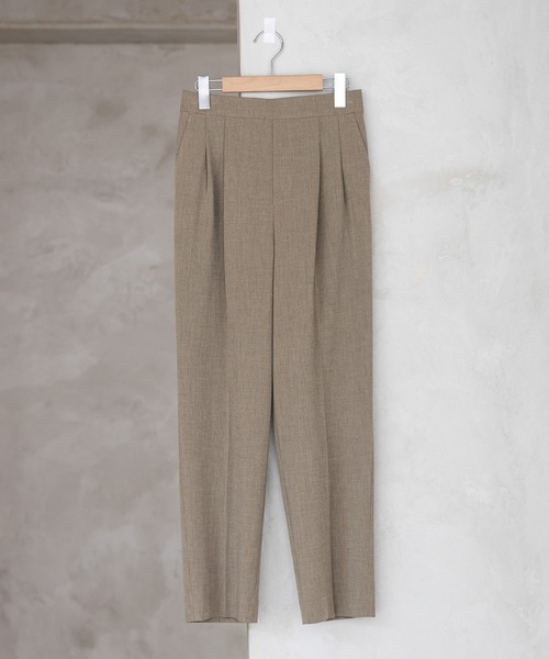 GLOBAL WORK(グローバルワーク)の「ウツクシルエットテーパードパンツ/816132(その他パンツ・レディース・ブルー系その他/グレー系その他/モカ/チャコールグレー/ブラック/ネイビー・X-SMALL/SMALL/MEDIUM/LARGE/X-LARGE/M-Long/XL-Long/L-Long/S-Long/XX-LARGE)」の5枚目の写真