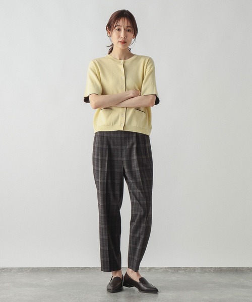 GLOBAL WORK(グローバルワーク)の「ウツクシルエットテーパードパンツ/816132(その他パンツ・レディース・ブルー系その他/グレー系その他/モカ/チャコールグレー/ブラック/ネイビー・X-SMALL/SMALL/MEDIUM/LARGE/X-LARGE/M-Long/XL-Long/L-Long/S-Long/XX-LARGE)」の18枚目の写真