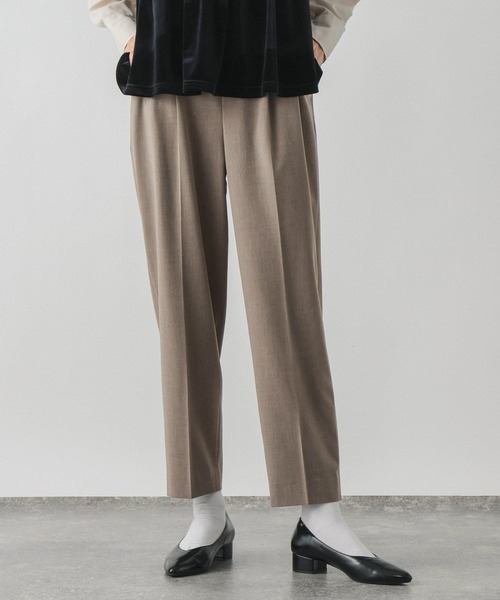 GLOBAL WORK(グローバルワーク)の「ウツクシルエットテーパードパンツ/816132(その他パンツ・レディース・ブルー系その他/グレー系その他/モカ/チャコールグレー/ブラック/ネイビー・X-SMALL/SMALL/MEDIUM/LARGE/X-LARGE/M-Long/XL-Long/L-Long/S-Long/XX-LARGE)」の11枚目の写真