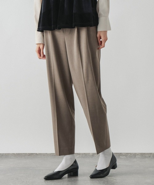 GLOBAL WORK(グローバルワーク)の「ウツクシルエットテーパードパンツ/816132(その他パンツ・レディース・ブルー系その他/グレー系その他/モカ/チャコールグレー/ブラック/ネイビー・X-SMALL/SMALL/MEDIUM/LARGE/X-LARGE/M-Long/XL-Long/L-Long/S-Long/XX-LARGE)」の12枚目の写真