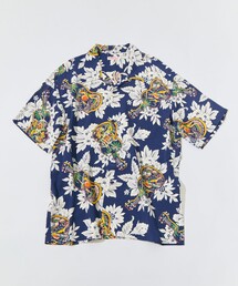 【SUN SURF/サンサーフ】UKULELE MELODYS/S RAYON HAWAIIAN SHIRT