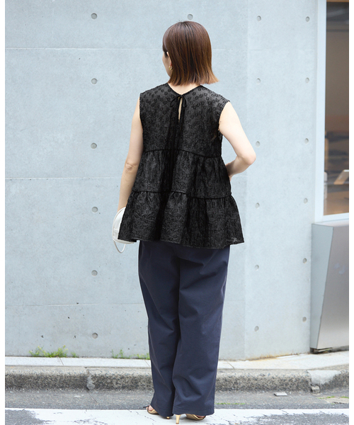 IENA(イエナ)の「《WEB限定/追加》TORRAZZO DONNA/トラッゾドンナ ドットブラウス(シャツ/ブラウス・レディース・グリーン/ブラック・FREE)」の18枚目の写真