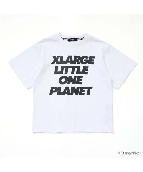 XLARGE KIDS(エクストララージキッズ)の「【Disney/Pixar】トイ・ストーリー/ピザプラネット/半袖Tシャツ(Tシャツ/カットソー・キッズ・ブラック/ホワイト/グリーン・110cm/100cm/90cm/80cm/140cm/130cm/120cm)」の2枚目の写真