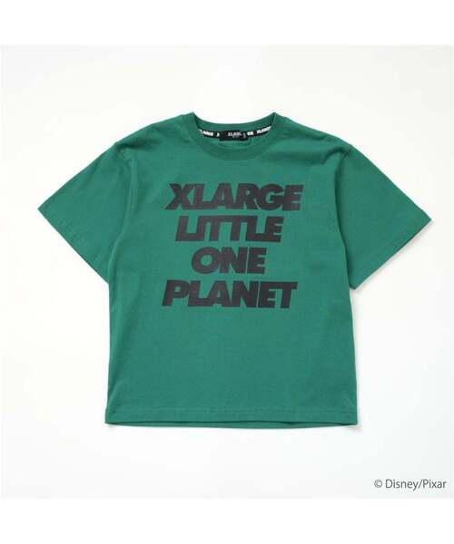 XLARGE KIDS(エクストララージキッズ)の「【Disney/Pixar】トイ・ストーリー/ピザプラネット/半袖Tシャツ(Tシャツ/カットソー・キッズ・ブラック/ホワイト/グリーン・110cm/100cm/90cm/80cm/140cm/130cm/120cm)」の4枚目の写真