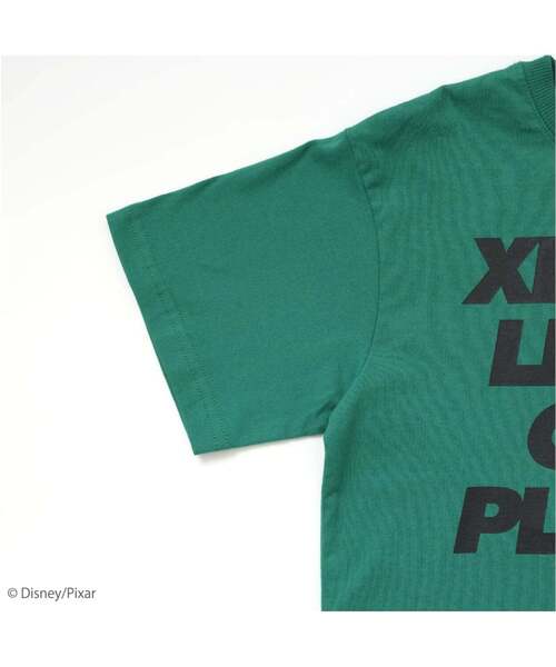 XLARGE KIDS(エクストララージキッズ)の「【Disney/Pixar】トイ・ストーリー/ピザプラネット/半袖Tシャツ(Tシャツ/カットソー・キッズ・ブラック/ホワイト/グリーン・110cm/100cm/90cm/80cm/140cm/130cm/120cm)」の9枚目の写真