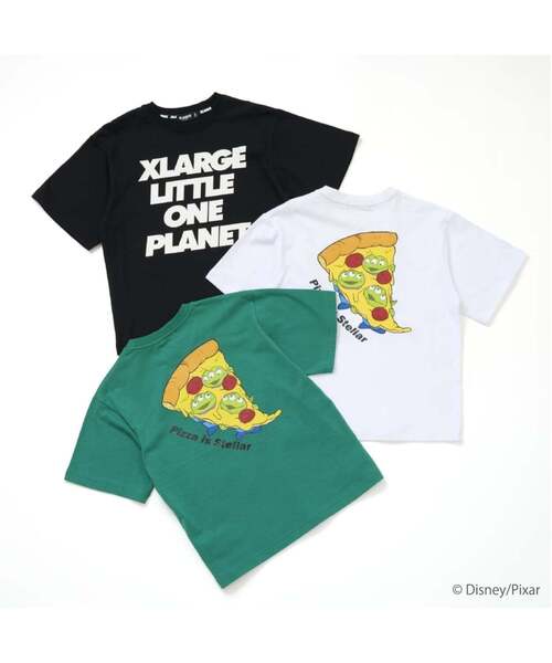 XLARGE KIDS(エクストララージキッズ)の「【Disney/Pixar】トイ・ストーリー/ピザプラネット/半袖Tシャツ(Tシャツ/カットソー・キッズ・ブラック/ホワイト/グリーン・110cm/100cm/90cm/80cm/140cm/130cm/120cm)」の12枚目の写真