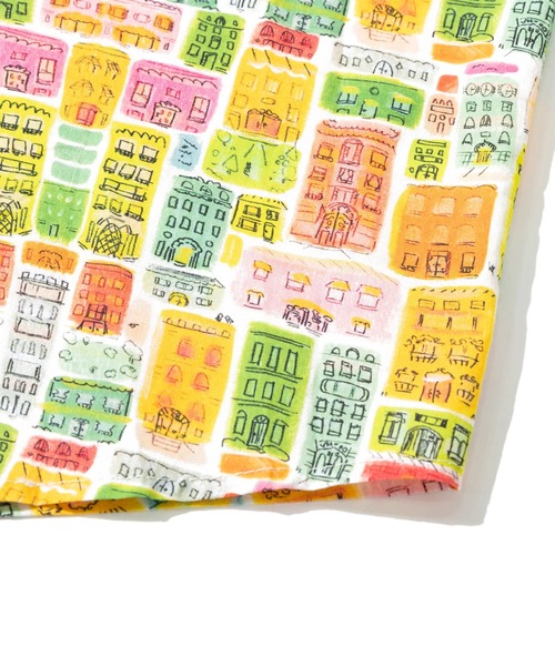 Colork（カラック）の「COLORK/カラック　総柄シャツ（シャツ/ブラウス・レディース・イエロー/ホワイト・FREE）」の6枚目の写真