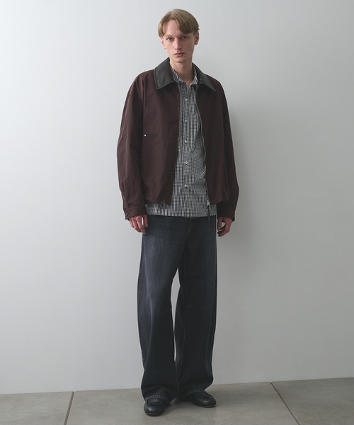 STUDIOUS(ステュディオス)の「【STUDIOUS】Barrel Denim pants(デニムパンツ・メンズ・ブルー/ブラック・2/1/3)」の5枚目の写真