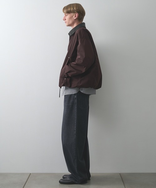 STUDIOUS(ステュディオス)の「【STUDIOUS】Barrel Denim pants(デニムパンツ・メンズ・ブルー/ブラック・2/1/3)」の6枚目の写真