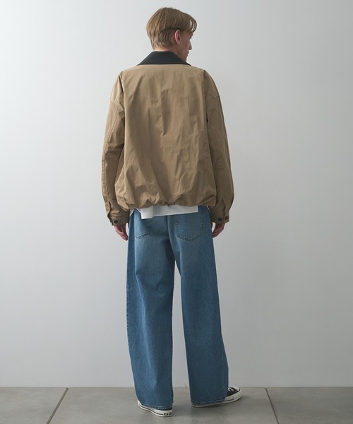 STUDIOUS(ステュディオス)の「【STUDIOUS】Barrel Denim pants(デニムパンツ・メンズ・ブルー/ブラック・2/1/3)」の10枚目の写真