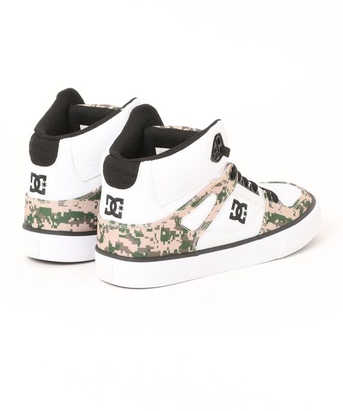 DC SHOES（ディーシーシューズ）の「DC SHOES ディーシーシューズ PURE HIGH-TOP SE SN メンズスニーカー ハイカット(ピュアハイトップSESN)（スニーカー・メンズ・ホワイト系その他/キャメル・28.0cm/30.0cm/29.0cm/27.5cm/27.0cm/26.5cm/26.0cm/25.5cm）」の3枚目の写真
