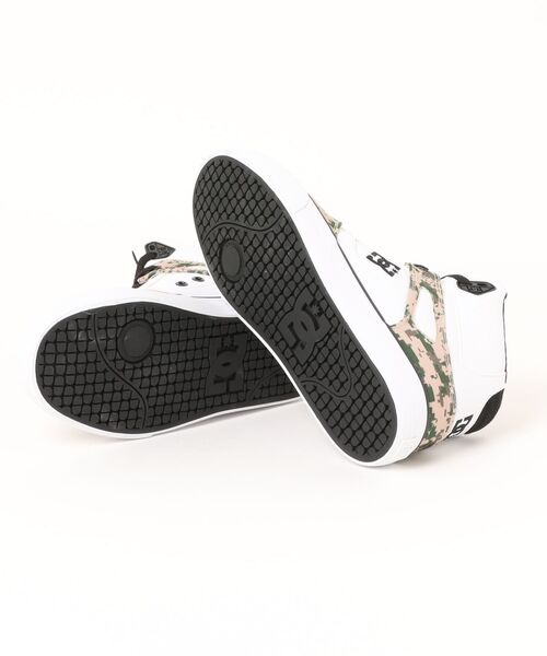 DC SHOES（ディーシーシューズ）の「DC SHOES ディーシーシューズ PURE HIGH-TOP SE SN メンズスニーカー ハイカット(ピュアハイトップSESN)（スニーカー・メンズ・ホワイト系その他/キャメル・28.0cm/30.0cm/29.0cm/27.5cm/27.0cm/26.5cm/26.0cm/25.5cm）」の4枚目の写真