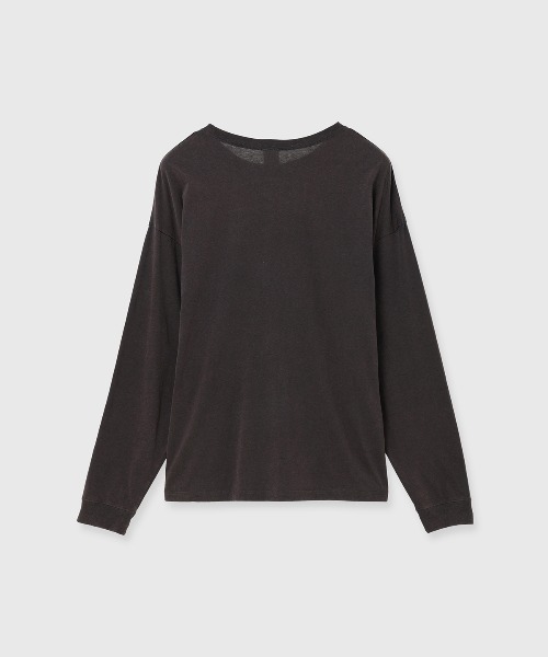 CREDONA(クレドナ)の「PARMANENT L/S TEE/パーマネントロングスリーブTシャツ(Tシャツ/カットソー・レディース・ブラック系その他2/ホワイト系その他2/レッド/ホワイト/ネイビー/ブラック/ホワイト系その他3/ホワイト系その他/ブラック系その他/ピンク・FREE)」の15枚目の写真
