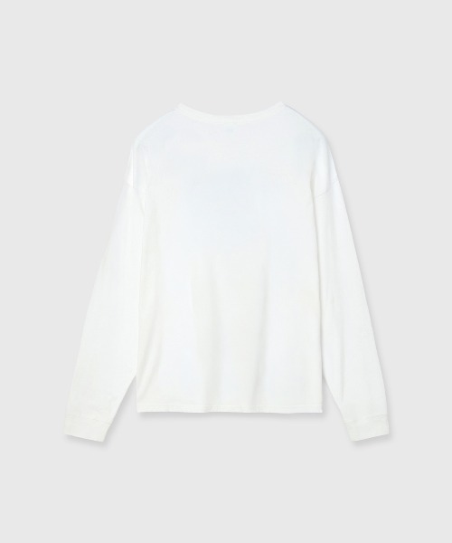 CREDONA(クレドナ)の「PARMANENT L/S TEE/パーマネントロングスリーブTシャツ(Tシャツ/カットソー・レディース・ブラック系その他2/ホワイト系その他2/レッド/ホワイト/ネイビー/ブラック/ホワイト系その他3/ホワイト系その他/ブラック系その他/ピンク・FREE)」の21枚目の写真