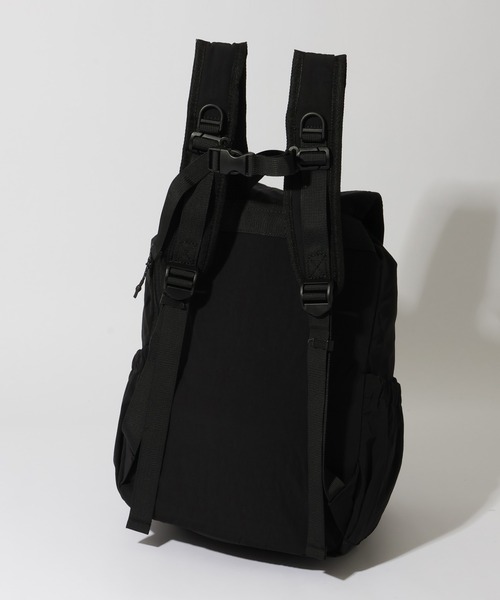 MUCENT(ムセント)の「【MUCENT/ムセント】NOVE WIDE POCKET BACK PACK UNISEX/ノーブ ワイドポケットバックパック(バックパック/リュック・レディース・ブラック・FREE)」の8枚目の写真