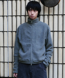 DIVEIN（ダイブイン）の「UNIFORM FLEECE ZIP-UP JERSEY (MELANGE GRAY)（その他アウター）」
