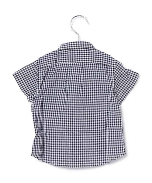 quoti use fith（クゥオティ　ユース　フィス）の「半袖シャツ（シャツ/ブラウス・キッズ・ブラック/ブルー/グレー・80/90/110/130/100/120）」の7枚目の写真