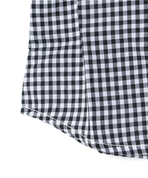 quoti use fith（クゥオティ　ユース　フィス）の「半袖シャツ（シャツ/ブラウス・キッズ・ブラック/ブルー/グレー・80/90/110/130/100/120）」の4枚目の写真