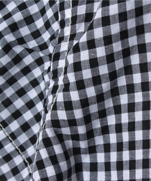 quoti use fith（クゥオティ　ユース　フィス）の「半袖シャツ（シャツ/ブラウス・キッズ・ブラック/ブルー/グレー・80/90/110/130/100/120）」の5枚目の写真