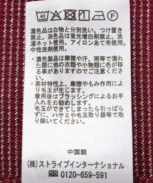 earth music&ecology(アースミュージックアンドエコロジー)の「ラメリブプチハイネックTシャツ(Tシャツ/カットソー・レディース・オフホワイト/ブラック/ボルドー・FREE)」の20枚目の写真
