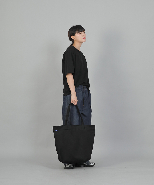 SAINTCREW（セントクルー）の「ビッグサイズトラペーズエコバッグ TBE-163 ブラック（エコバッグ/サブバッグ・レディース・その他・フリー）」の11枚目の写真