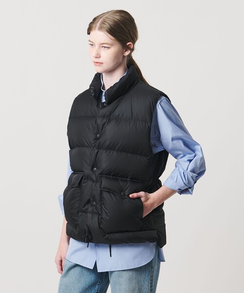 LOEFF(ロエフ)の「<LOEFF>ダウン ベスト UNISEX(ダウンベスト・レディース・ブラック/ダークブラウン・0/1/2)」の3枚目の写真