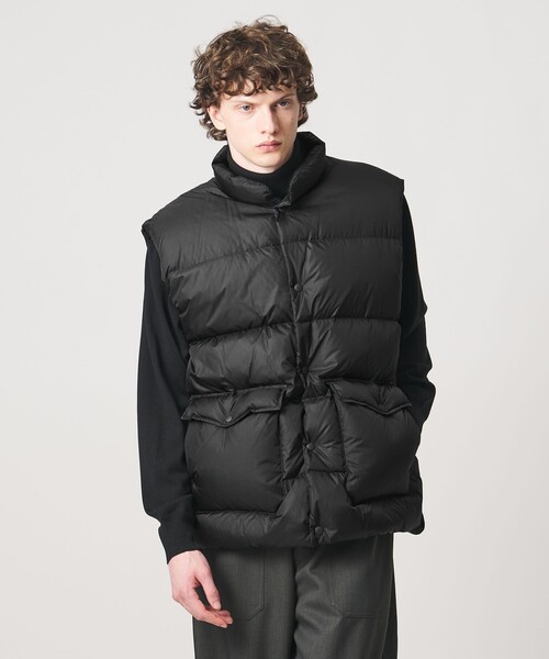 LOEFF(ロエフ)の「<LOEFF>ダウン ベスト UNISEX(ダウンベスト・レディース・ブラック/ダークブラウン・0/1/2)」の5枚目の写真