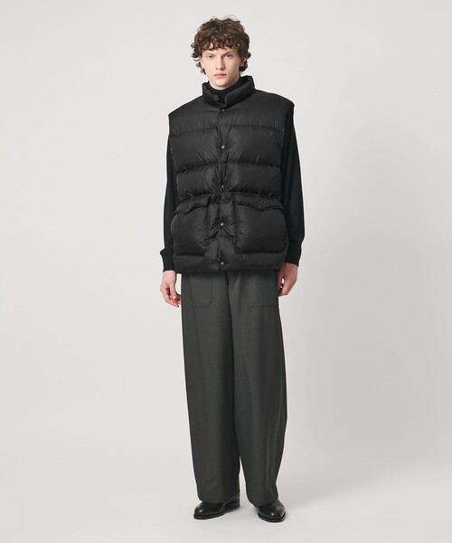 LOEFF(ロエフ)の「<LOEFF>ダウン ベスト UNISEX(ダウンベスト・レディース・ブラック/ダークブラウン・0/1/2)」の7枚目の写真