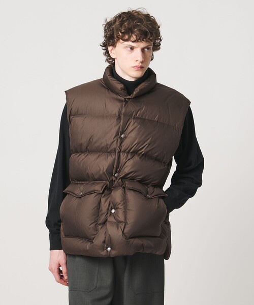 LOEFF(ロエフ)の「<LOEFF>ダウン ベスト UNISEX(ダウンベスト・レディース・ブラック/ダークブラウン・0/1/2)」の10枚目の写真