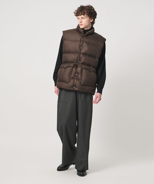 LOEFF(ロエフ)の「<LOEFF>ダウン ベスト UNISEX(ダウンベスト・レディース・ブラック/ダークブラウン・0/1/2)」の12枚目の写真