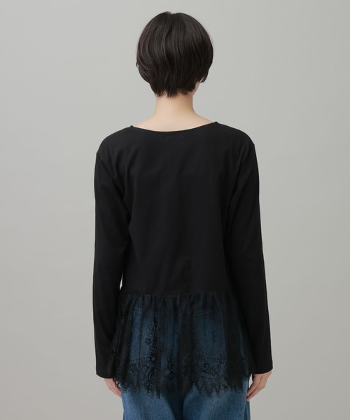 LAKOLE(ラコレ)の「アソート裾レイヤードロングスリーブ3 / 1075422(Tシャツ/カットソー・レディース・ホワイト/ブラック/オフホワイト/その他9・FREE)」の13枚目の写真