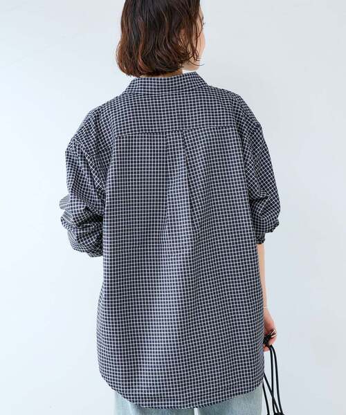 B.C STOCK（ベーセーストック）の「MODERN CHECK SHIRTS（シャツ/ブラウス・メンズ・キャメル/ブラック/ホワイト系その他・MEDIUM/LARGE）」の4枚目の写真