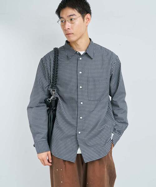 B.C STOCK（ベーセーストック）の「MODERN CHECK SHIRTS（シャツ/ブラウス・メンズ・キャメル/ブラック/ホワイト系その他・MEDIUM/LARGE）」の6枚目の写真