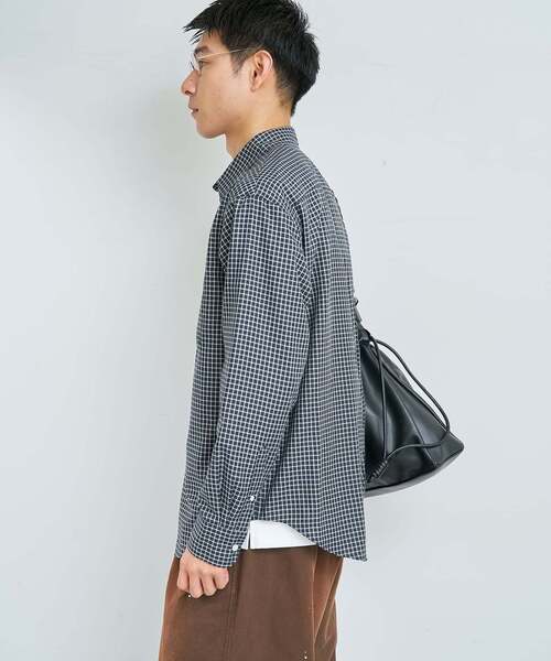B.C STOCK（ベーセーストック）の「MODERN CHECK SHIRTS（シャツ/ブラウス・メンズ・キャメル/ブラック/ホワイト系その他・MEDIUM/LARGE）」の7枚目の写真