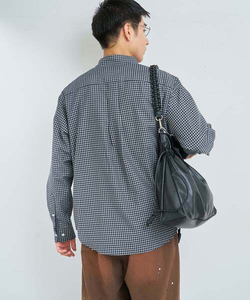 B.C STOCK（ベーセーストック）の「MODERN CHECK SHIRTS（シャツ/ブラウス・メンズ・キャメル/ブラック/ホワイト系その他・MEDIUM/LARGE）」の8枚目の写真