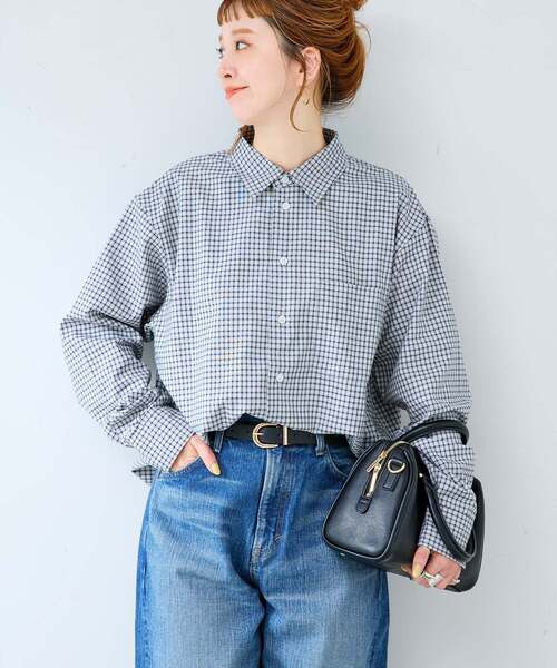 B.C STOCK（ベーセーストック）の「MODERN CHECK SHIRTS（シャツ/ブラウス・メンズ・キャメル/ブラック/ホワイト系その他・MEDIUM/LARGE）」の16枚目の写真