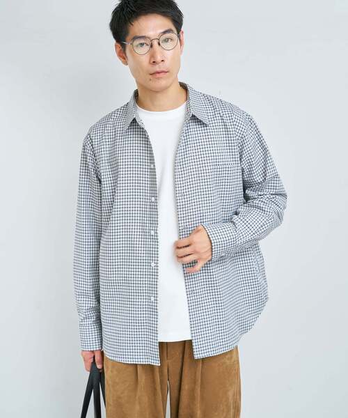 B.C STOCK（ベーセーストック）の「MODERN CHECK SHIRTS（シャツ/ブラウス・メンズ・キャメル/ブラック/ホワイト系その他・MEDIUM/LARGE）」の21枚目の写真