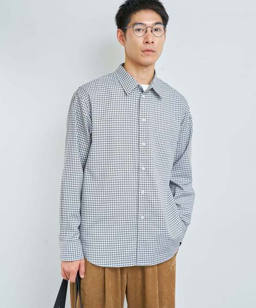 B.C STOCK（ベーセーストック）の「MODERN CHECK SHIRTS（シャツ/ブラウス・メンズ・キャメル/ブラック/ホワイト系その他・MEDIUM/LARGE）」の22枚目の写真