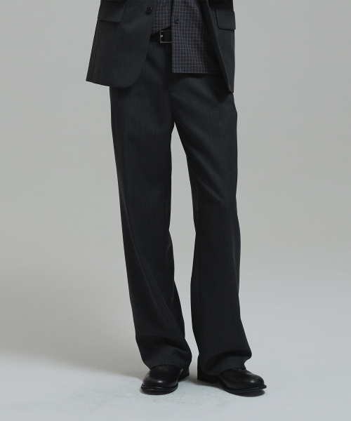 NONBLANK(ノンブランク)の「バーティカル ルーズフィット ウエストゴム スラックス_DARK GREY(スラックス・メンズ・その他・MEDIUM/LARGE/X-LARGE/XX-LARGE)」の6枚目の写真
