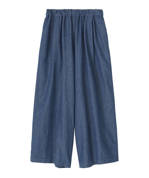Plantation(プランテーション)の「(S)BIZENコットンラミーデニム / P(その他パンツ・レディース・ブルー・S size)」の1枚目の写真