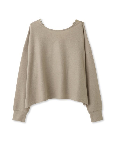 VICKY(ビッキー)の「バックレースプルオーバー(Tシャツ/カットソー・レディース・ブラック/ベージュ/ネイビー・M)」の5枚目の写真