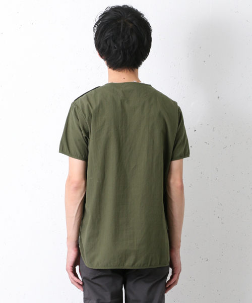 URBAN RESEARCH DOORS MENS(アーバンリサーチ ドアーズ メンズ)の「DOORS Broad Cloth S/S Tee(シャツ/ブラウス・メンズ・カーキ/オフホワイト/ブルー・40/38)」の19枚目の写真